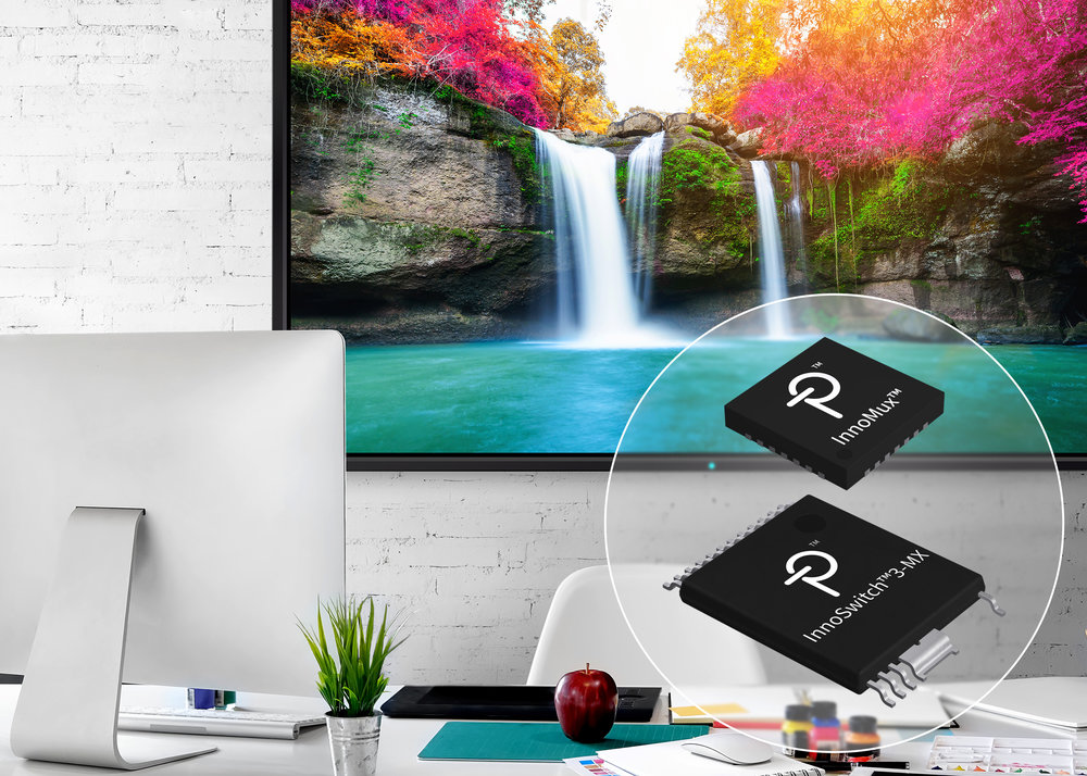 Power Integrations Increases Efficiency of Display Power Supplies with New InnoMux Technology